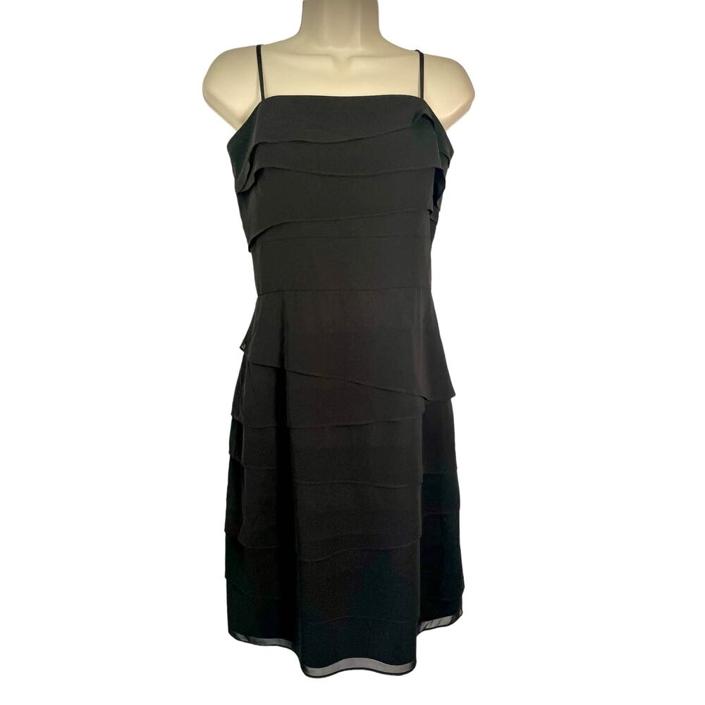 Little Black Cocktail Dress, White House Black market, Petal style, Size 8
